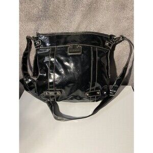 Strada Vegan Friendly Black Shoulder Bag